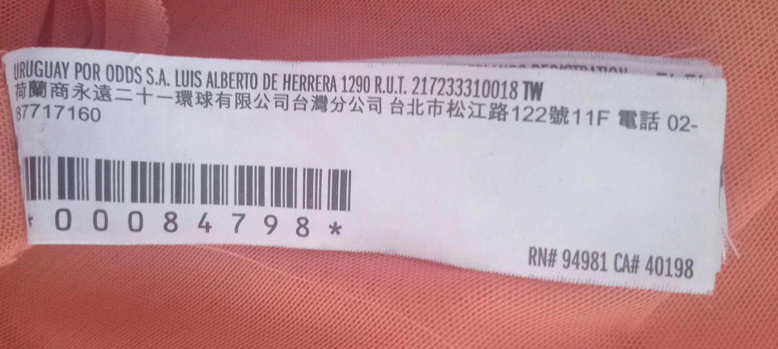 Top Mesh laranja Forever 21-Novo, costura leve & Feito no Vietnã – photo 8